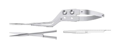 ЯЗЕРГІЛ НОЖИЦІ БАГНЕТ. ПРЯМ. ТУП. 200MM